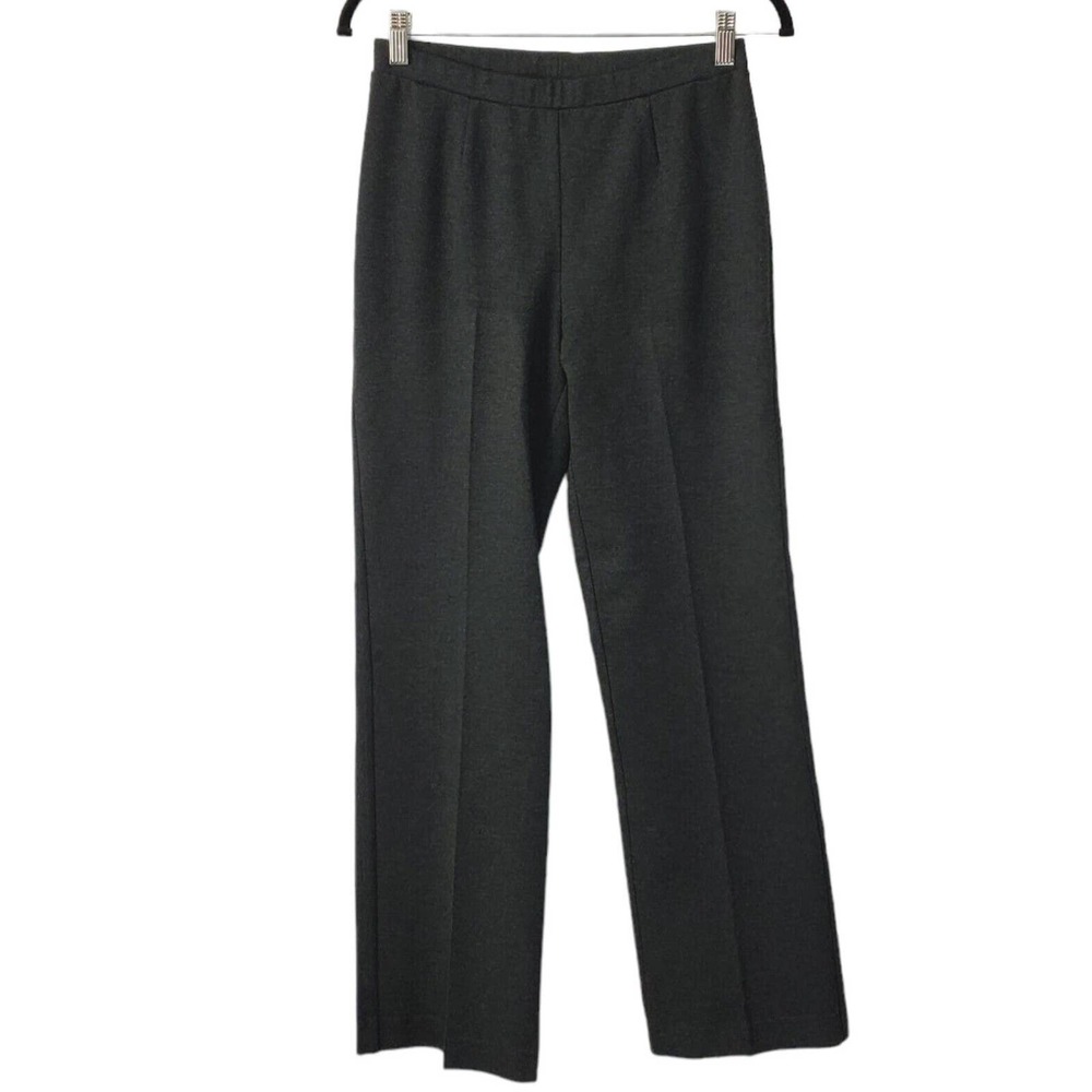 Estelle and Finn Size 4 Ponte Knit Pants‎ Comfort Pull On Gray #7732 USA